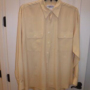 The Heartland -Large  100% Silk  Dress Shirt